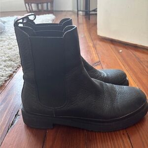 Aerosoles boots black